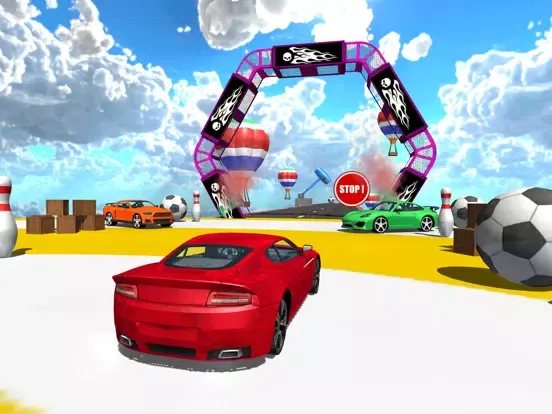Extreme Car Stunt Races iPad  স্ক্রিনশট