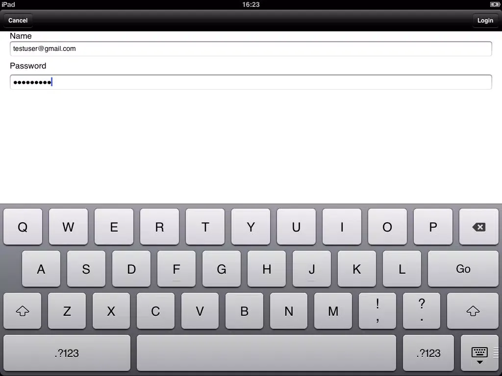 DataArt GTalk iPad  Screenshots