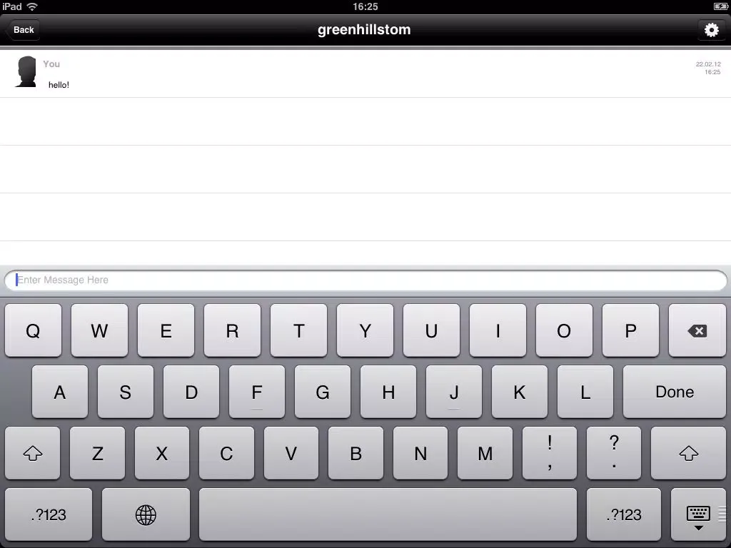 DataArt GTalk iPad  Screenshots