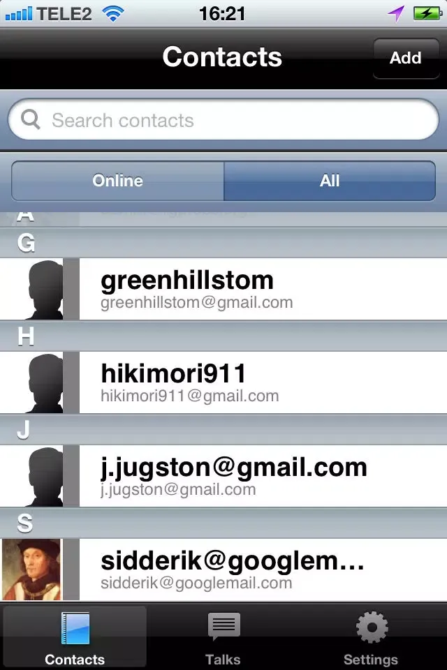 DataArt GTalk Screenshots