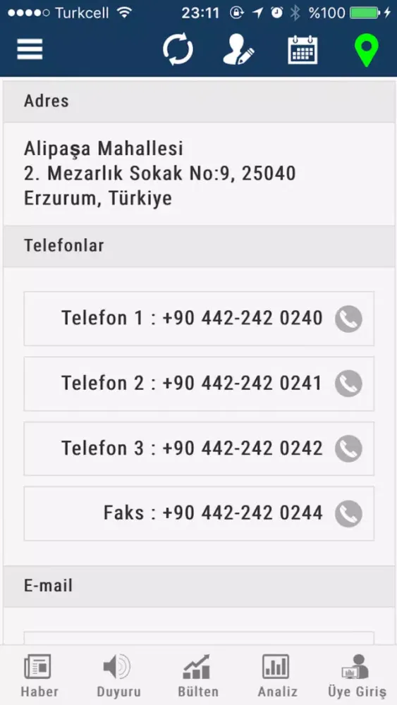 Erzurum Ticaret Borsası应用截图
