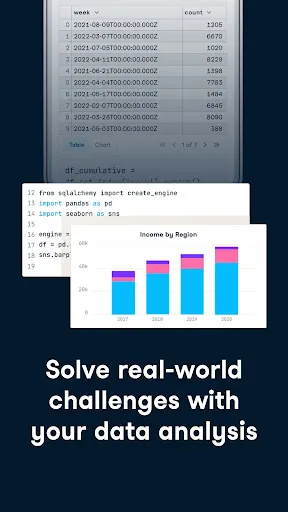 Screenshot di DataCamp: Data Science and AI