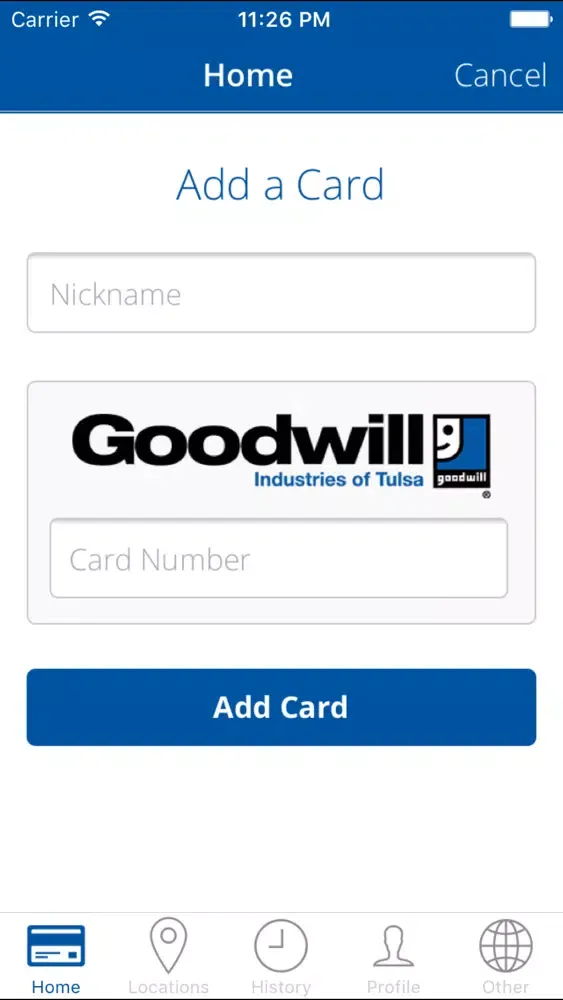 Zrzuty ekranu Goodwill Tulsa