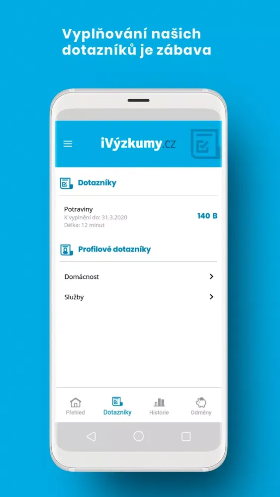 iVýzkumy.cz Screenshots