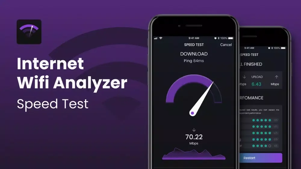 Internet Speed Test: Ping Wifi Screenshots