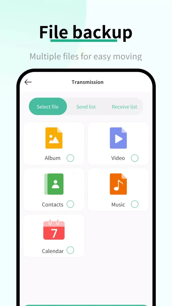 Contacts transfer – easy sync Screenshots