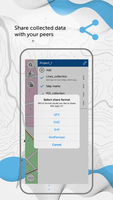 CarryMap سکرین شاٹس
