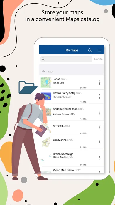 eLiteMap سکرین شاٹس