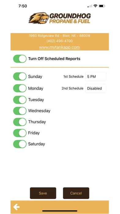 MyTankApp Screenshots