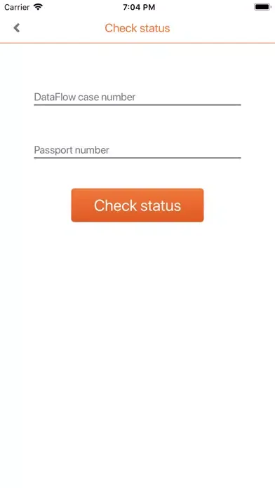 Ảnh chụp màn hình của DataFlow Mobile App