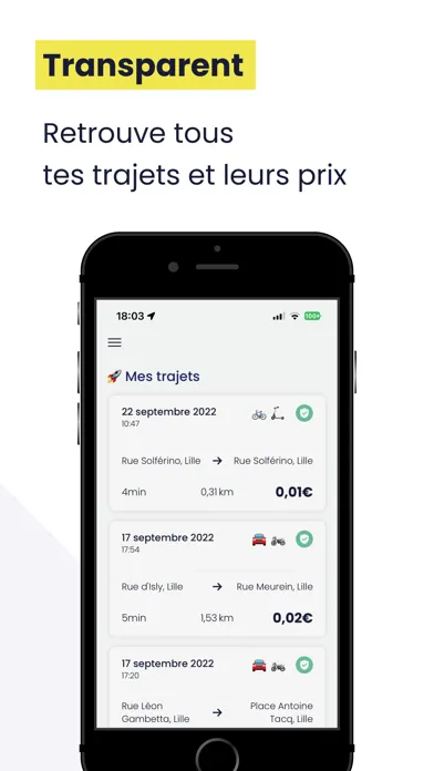Tangkapan skrin Datafolio, assurance mobilité