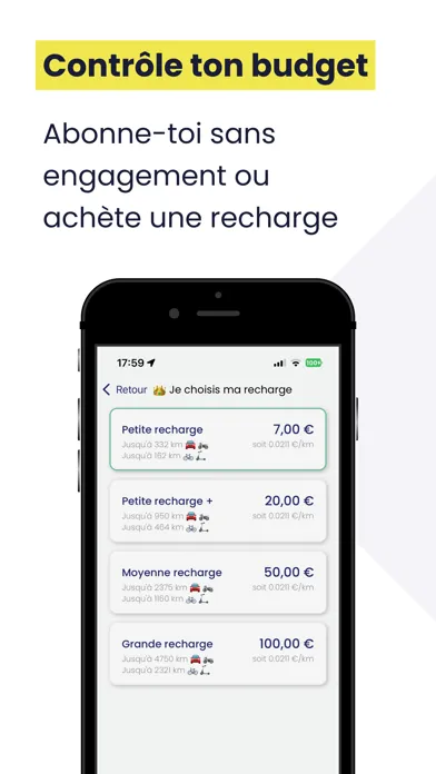 Tangkapan skrin Datafolio, assurance mobilité