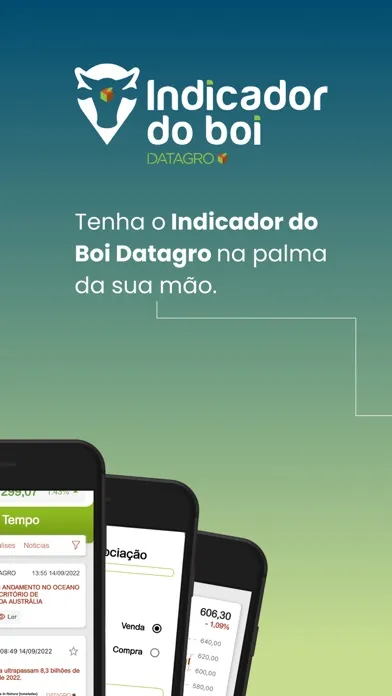 Скриншоты Indicador do Boi DATAGRO