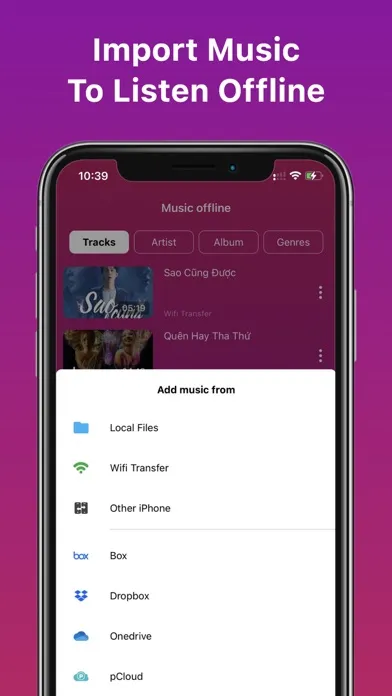 Capturas de pantalla de DT Music - Offline Cloud Play
