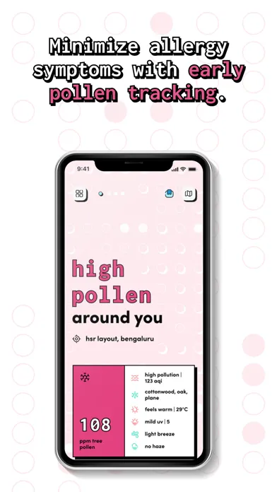 Capturas de pantalla de Ambee: Air Quality & Pollen