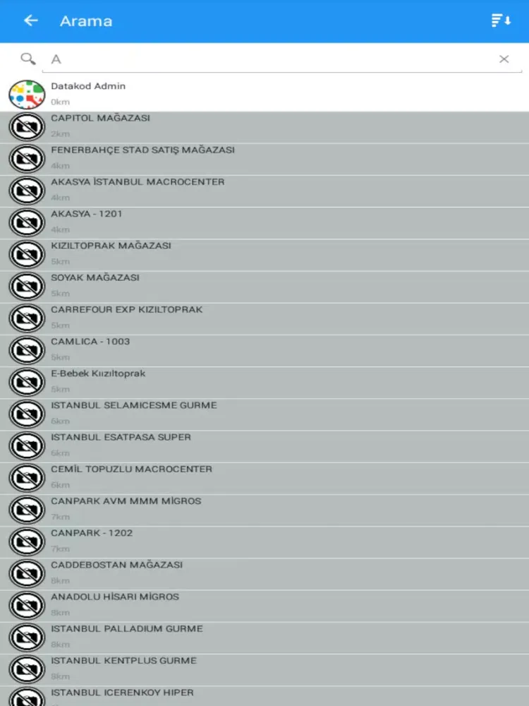 Datakod Agent ToGO iPad  Screenshots