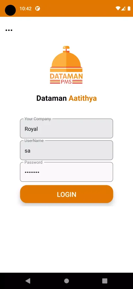 Zrzuty ekranu Dataman Aatithya