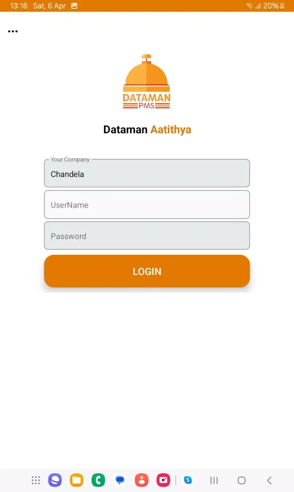 Zrzuty ekranu Dataman Aatithya