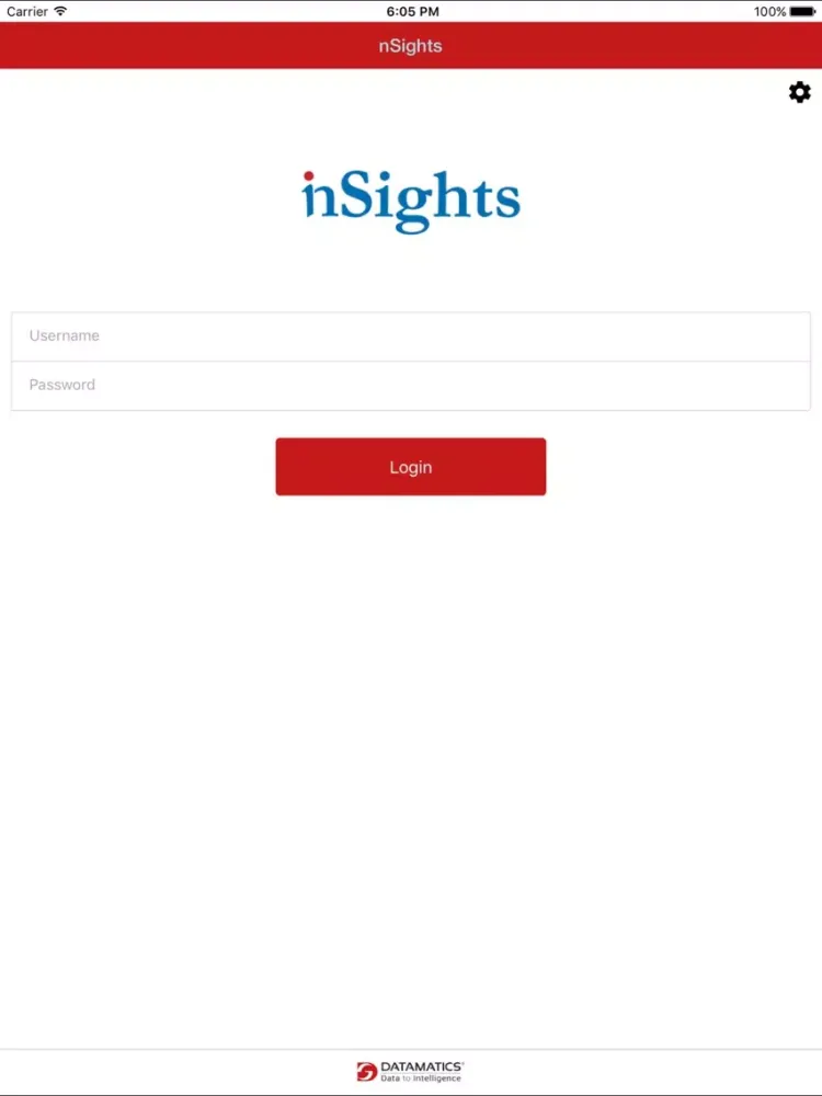 ภาพหน้าจอของ nSights iPad 