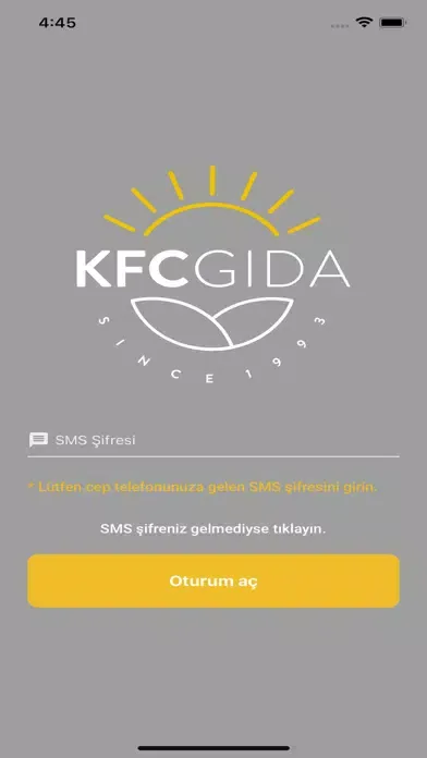 KFC Üretici Bilgi Takip Screenshots