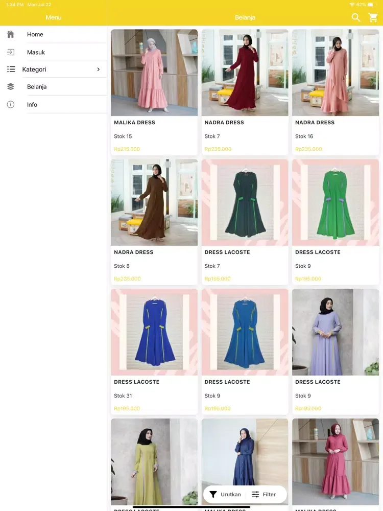 تصاویر Alika Clothing iPad 