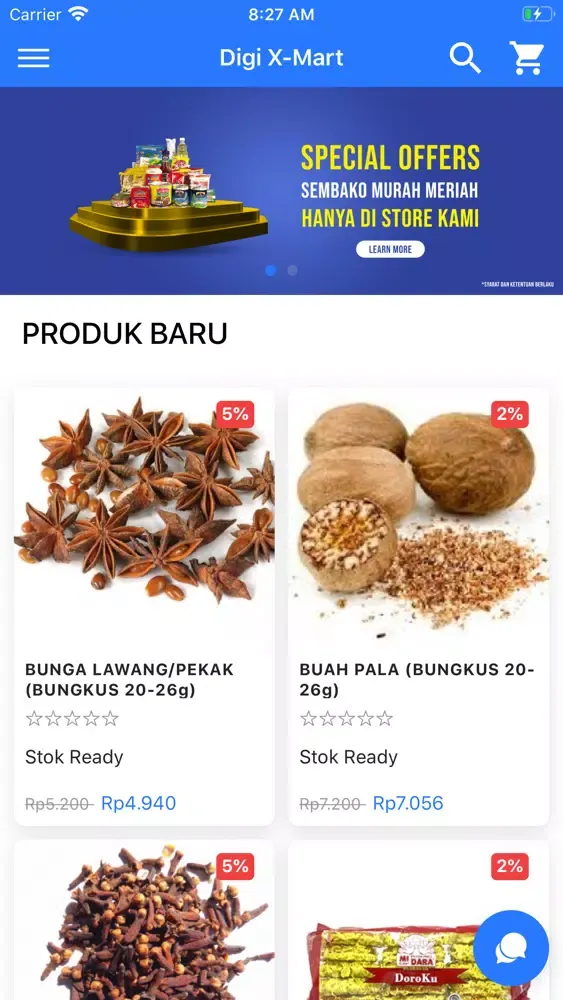 Zrzuty ekranu Digi X-Mart