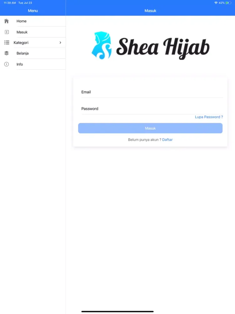 Shea Hijab iPad  स्क्रीनशॉट