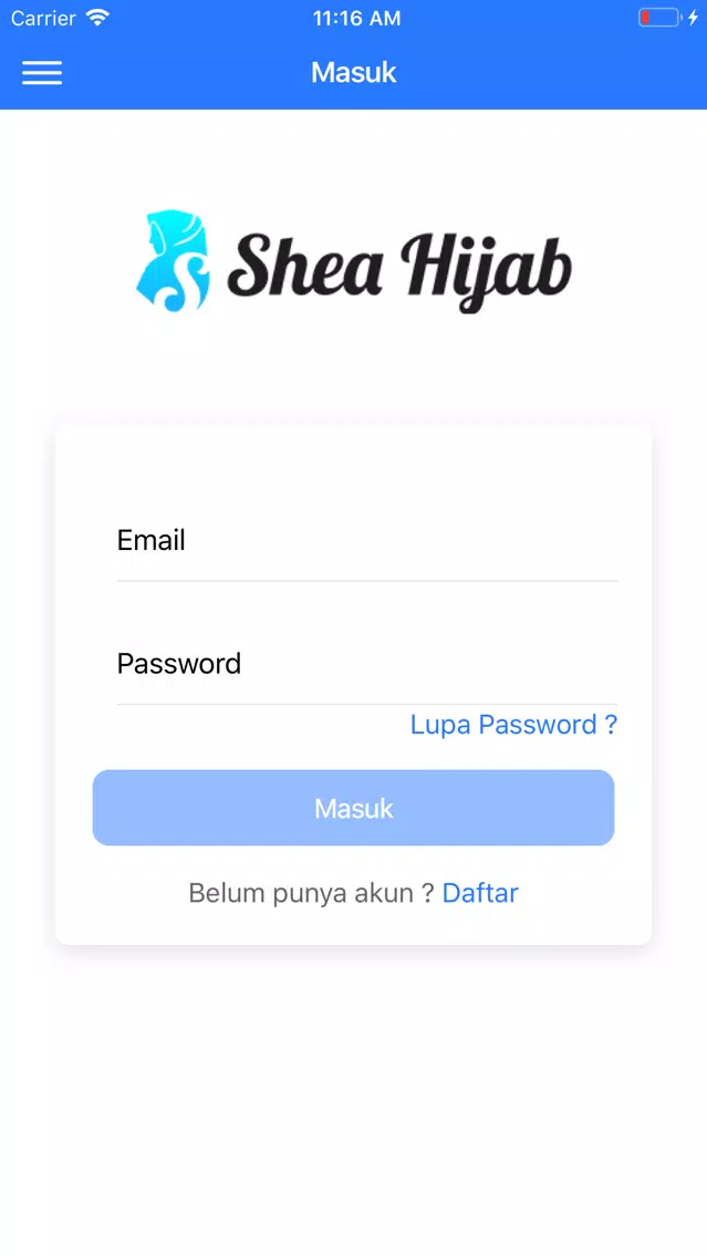 Zrzuty ekranu Shea Hijab
