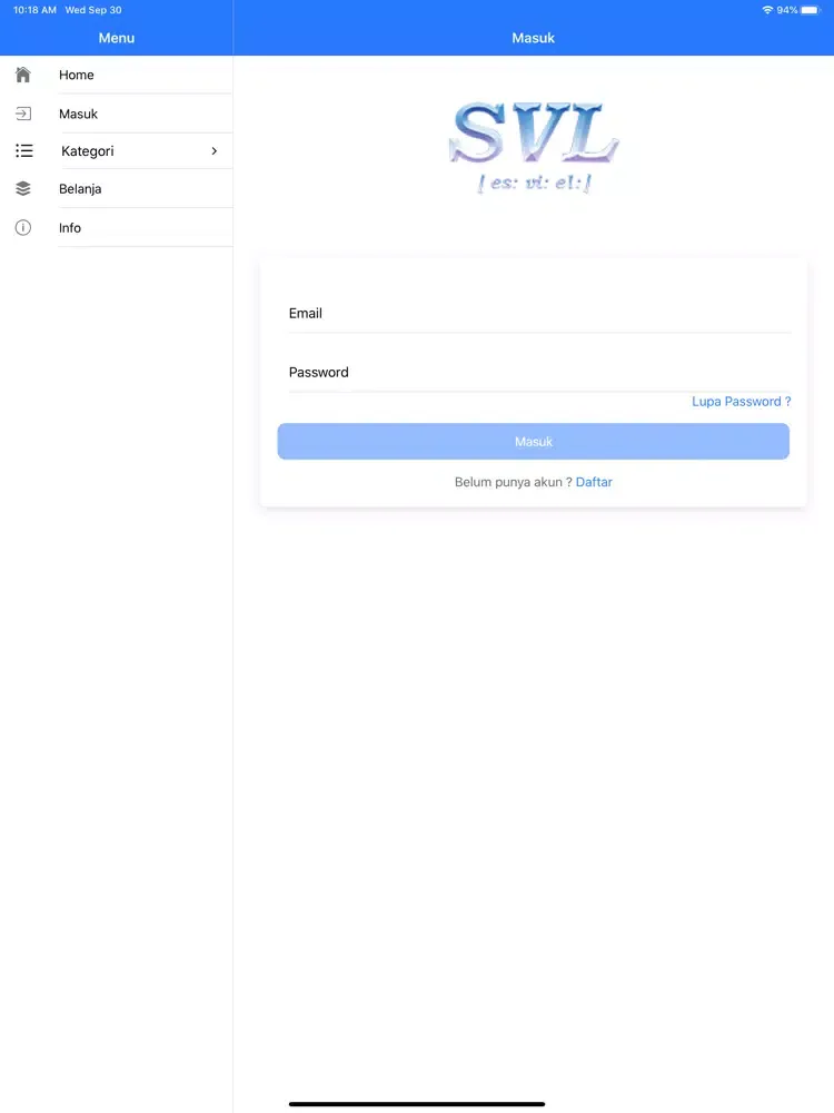 SVL Store iPad 应用截图