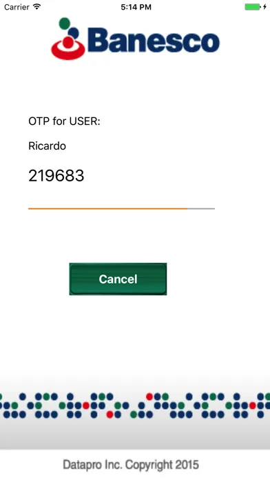 Captures d'écran de Banesco Token NV