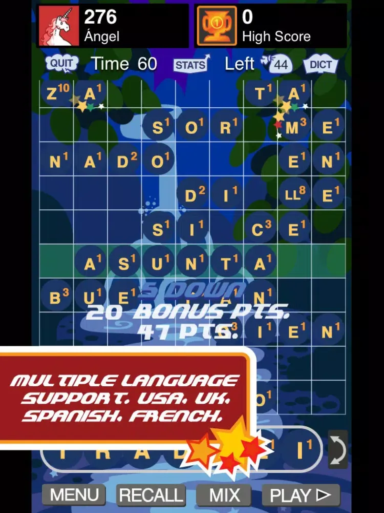 Super WordUp Free iPad  سکرین شاٹس