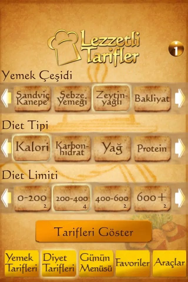 LezzetliTarifler应用截图