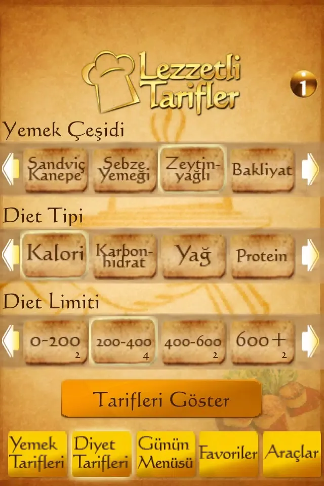 LezzetliTarifler应用截图