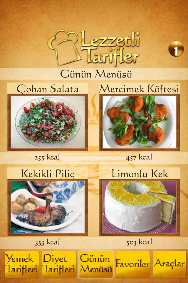 LezzetliTarifler应用截图