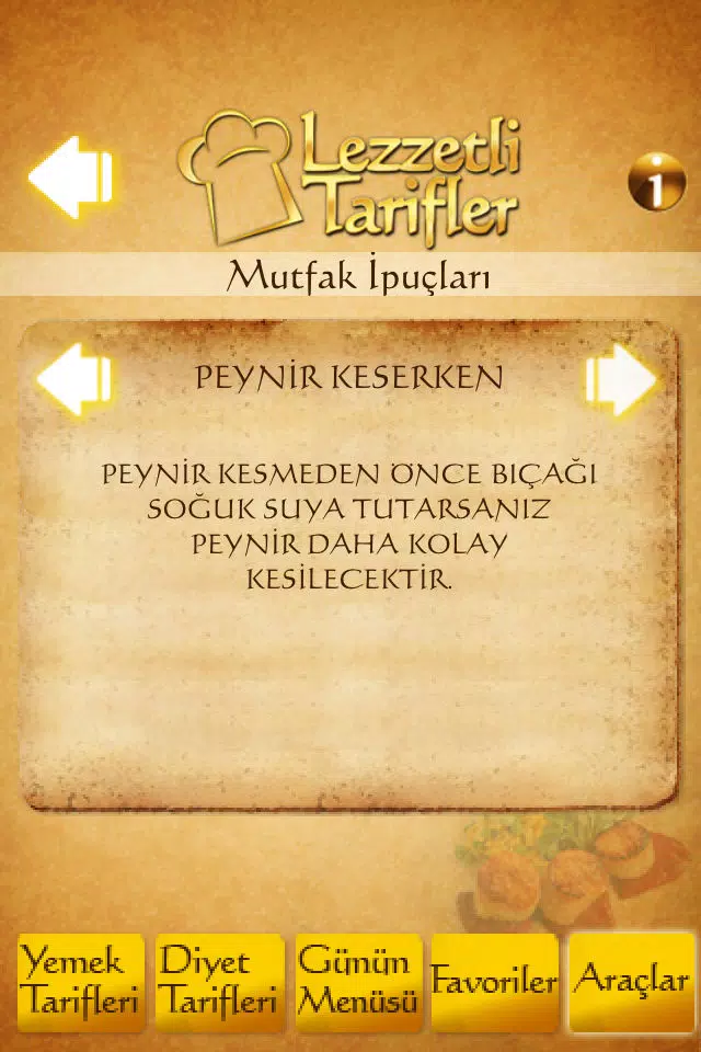 LezzetliTarifler应用截图