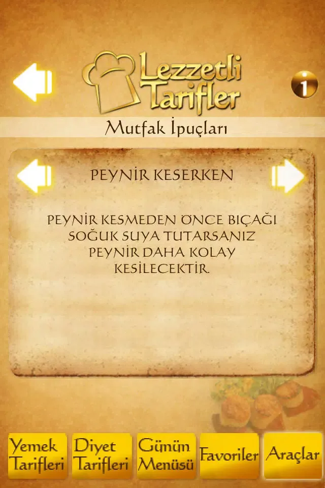 LezzetliTarifler应用截图