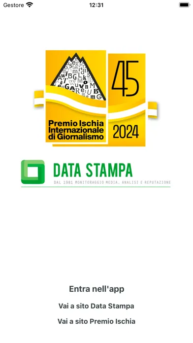 تصاویر Data Stampa per Premio Ischia