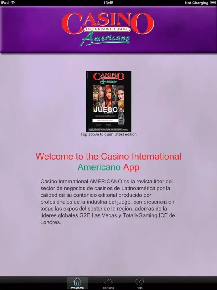 صور Casino International Americano iPad 