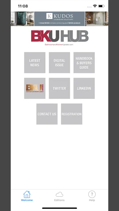 ภาพหน้าจอของ BKU Hub