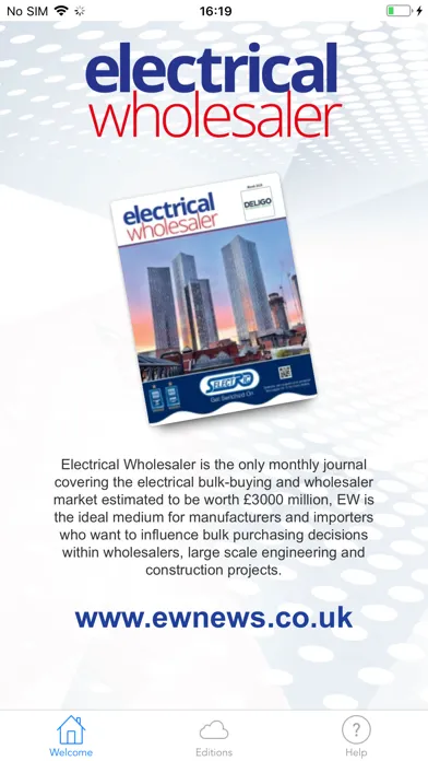 Tangkapan layar Electrical Wholesaler