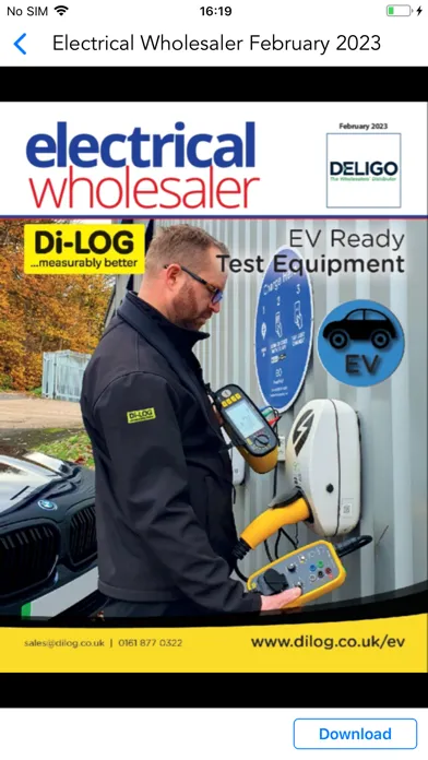 Tangkapan layar Electrical Wholesaler