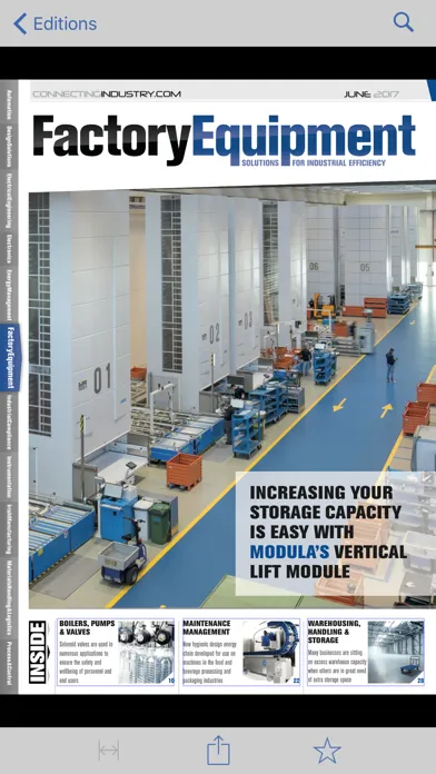 Tangkapan layar Factory Equipment Magazine