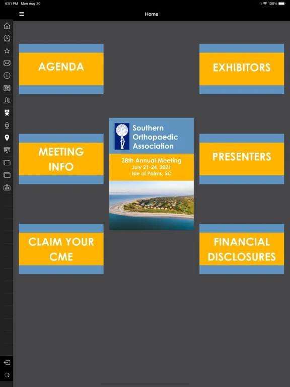 Zrzuty ekranu DTMS Meeting Programs iPad 