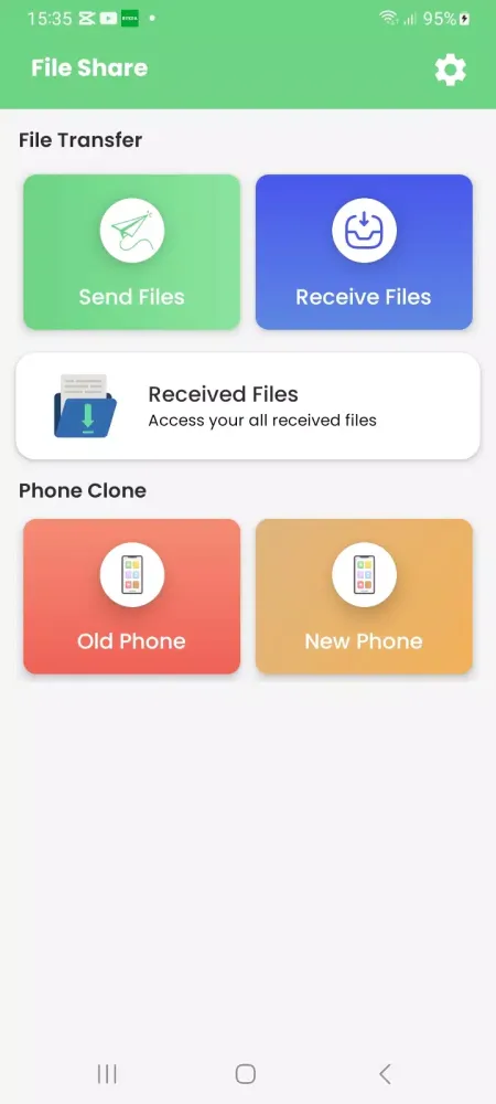 All Data Transfer Copy My Data Screenshots