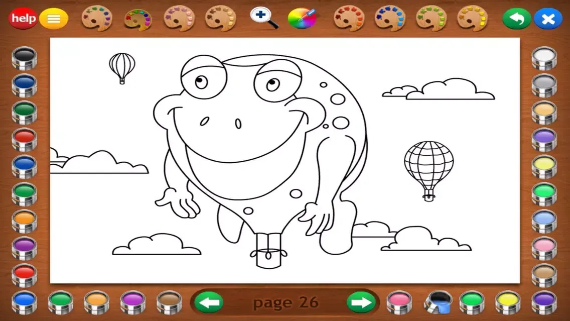 Coloring Book 12 Lite: Planes Screenshots
