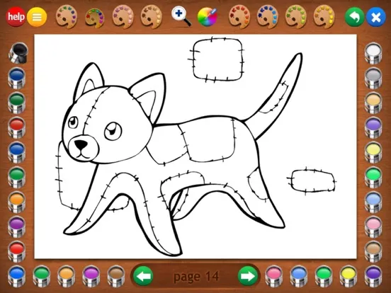 صور Plushies Coloring Book iPad 