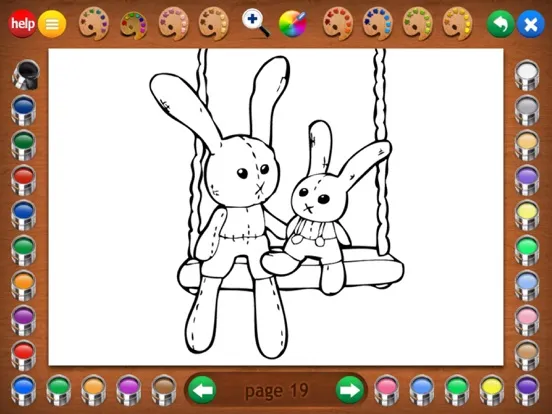 صور Plushies Coloring Book iPad 