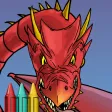 Dragon Attack Coloring Book Dragon Attack Coloring Book