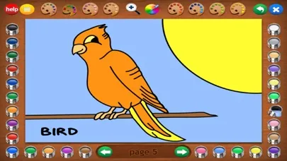 Coloring Book 3: Animals Screenshots