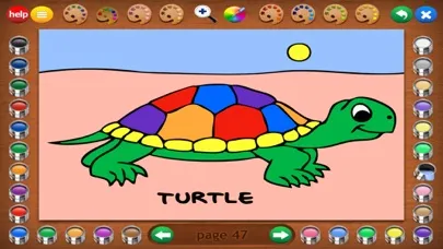 Coloring Book 3: Animals Screenshots
